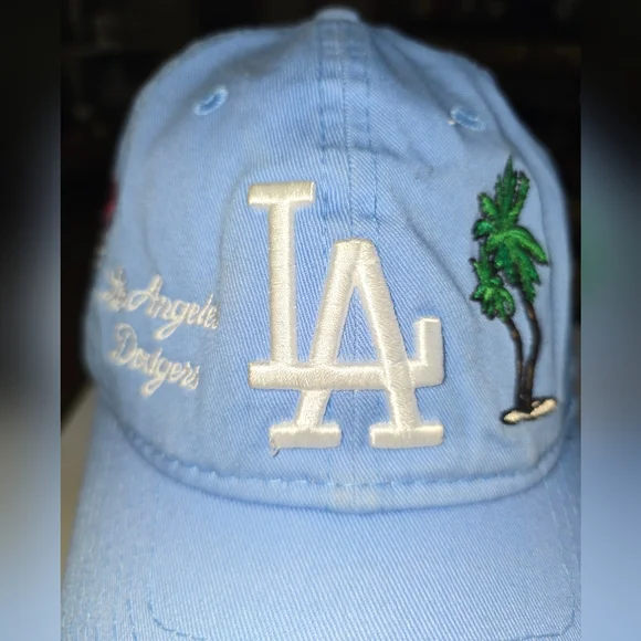 New Era Light Blue Los Angeles Dodgers Hat - Picture 2 of 11